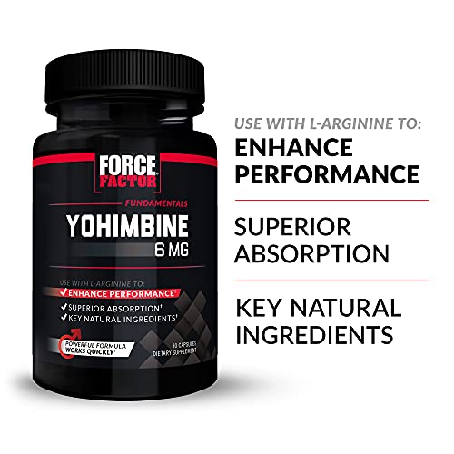Force Factor Yohimbine Supplement Packaging Detail